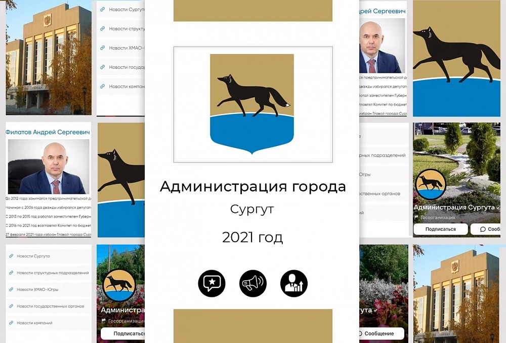Администрация города Сургут - 2021